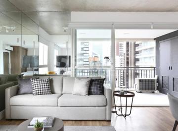 Apartamento · 68m² · 1 Quarto · 1 Vaga · Apartamento Brooklin 1 quarto, 1 suíte, cozinha americana, terraço, 2 banheiros, 1 vaga.