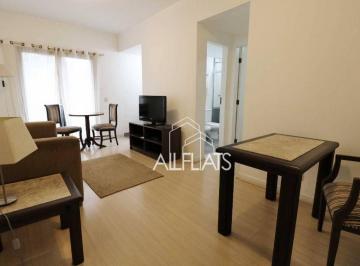 Sala · Flat com 1 quarto à venda, 40 m² no Jardins - São Paulo/SP