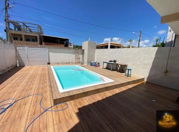 Casa · 120m² · 2 Quartos · 4 Vagas · Arembepe Vendo Casa Espaçosa 2 Suítes, Área e Piscina Grande