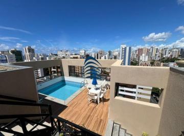 Foto 01 · Cobertura Vista Mar Pituba com 04 pavimentos e 211m² no Residencial Rio Branco - 3 suítes - Norte Su