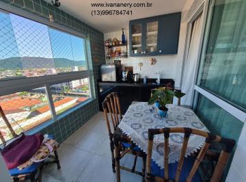 Foto 01 · Lindo apartamento, 2 quartos, varanda gourmet-Vl. Atlântica - Mongaguá