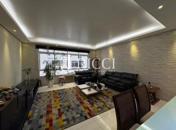 Sala principal · Apartamento de 3 Quartos no Embaré, Santos-SP - 192,24m²