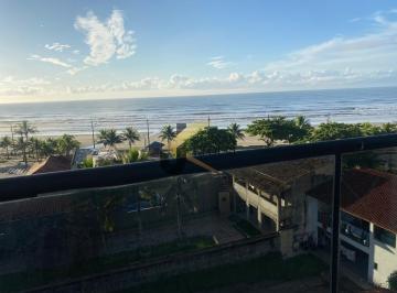 Foto 01 · Apartamento à venda no Balneário Santa Eugenia, em Mongaguá. Totalmente repaginado e mobiliado, ampl