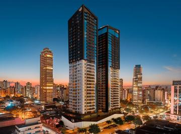 Fachada Noturna · LUX OESTE | 3 QUARTOS | 2 VAGAS | OPORTUNIDADE ANDAR ALTO