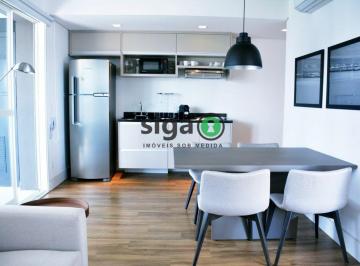 Apartamento · 63m² · 1 Quarto · 1 Vaga · Apartamento disponível para locação no Brooklin, 63 m, mobiliado, com vaga e lazer completo.