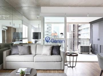 Apartamento · 63m² · 1 Quarto · 1 Vaga · Apartamento em Cidade Monções, São Paulo/SP de 63m² 1 quartos para locação R$ 4.800,00/mes