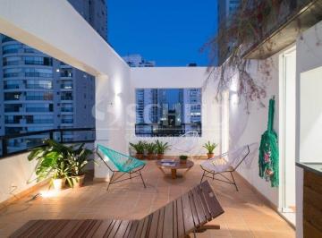 Apartamento · 120m² · 2 Quartos · 3 Vagas · Cobertura Dulex com terraco privativo e exclusivo, com linda vista do bairro.