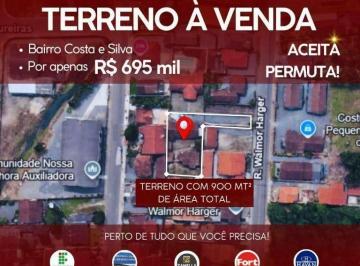 4042f24e25682f25c5b499c743d9e76ea4f1612c · Terreno à venda, 900 m² por R$ 695.000,00 - Costa e Silva - Joinville/SC