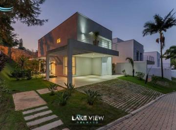 Casa · 209m² · 3 Quartos · 4 Vagas · Casa com 3 suítes para Venda e locação - Condomínio Lake View, Sítios de Recreio Gramado, Campinas,