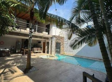 Casa · 360m² · 4 Quartos · 6 Vagas · Sobrado amplo, com piscina e sauna à venda no Parque Novo Oratório, em Santo André