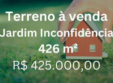 Terreno · 426m² · Terreno à venda, bairro Jardim Inconfidência - Uberlândia/MG