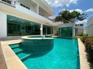 Casa · 600m² · 5 Quartos · 6 Vagas · Sobrado com 5 quartos à venda, bairro Condomínio Jardins Gênova - Uberlândia/MG
