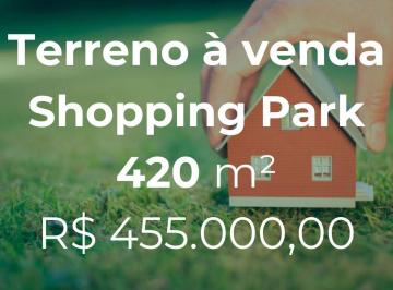 Terreno · 420m² · Terreno à venda no Bairro Shopping Park - Gávea Sul - Uberlândia/MG