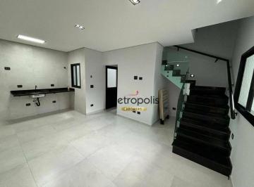 Sala · Sobrado à venda, 90 m² por R$ 724.000,00 - Parque Erasmo Assunção - Santo André/SP