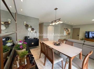 Casa · 212m² · 3 Quartos · 4 Vagas · Casa reformada e moderna no Condomínio Mirante do Lenheiro, Valinhos - 3 dormitórios, espaço gourmet