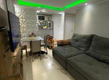 438861f048043f4a7f3dfd63e27e2da5da7f0d60 · Apartamento com 2 dormitórios à venda, 45 m² por R$ 233.200,00 - Vila Alzira - Guarulhos/SP