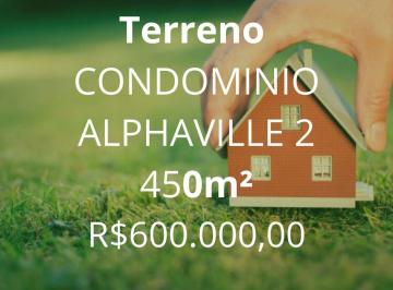 Terreno · 450m² · Terreno à venda, no Condomínio Alphaville 2 - Uberlândia/MG