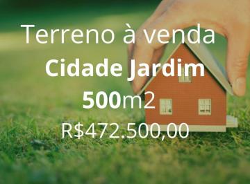 Terreno · 500m² · Terreno à venda no Bairro Cidade Jardim - Uberlândia/MG