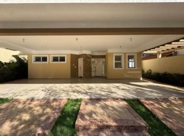 Casa · 560m² · 4 Quartos · 6 Vagas · Casa de Alto Padrão à venda com 04 suítes e varanda com área de churrasco e piscina no Condomínio Ma
