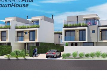 Casa · 150m² · 3 Quartos · Sobrado triplex com terraço, suíte e infraestrutura para jacuzzi no Pilarzinho
