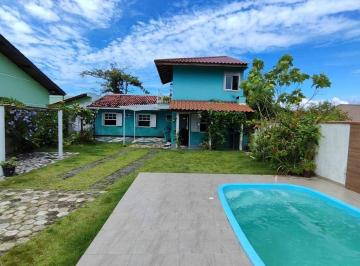 Casa · 156m² · 3 Quartos · 2 Vagas · Sobrado com Piscina e Perto da Praia em Itapoá Sc! Aceita Apartamento em Curitiba!