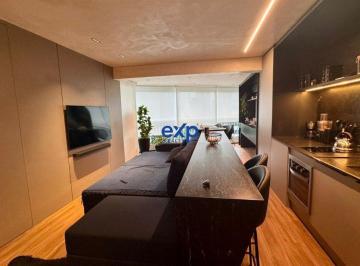 Apartamento · 50m² · 1 Quarto · 1 Vaga · Apartamento Totalmente Reformado no Edifício Mandarim, Brooklin - Cidade Monções