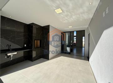 Varanda gourmet com churrasqueira · Casa em Condominio em Jardim Primavera - Itupeva, SP