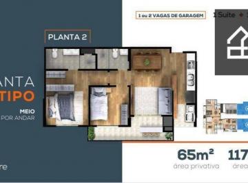 0bad6f705fb1ed930ef1be6c2d3aff4387b12a2c · Apartamento à venda, 65 m² por R$ 644.000,00 - Coqueiral - Cascavel/PR