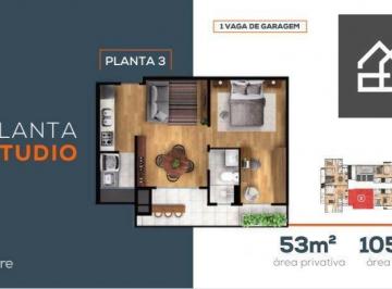 9001d367628388b9a9d5533d0c511f9c32adaf92 · Apartamento à venda, 53 m² por R$ 565.000,00 - Coqueiral - Cascavel/PR