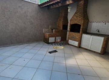 Área do churrasco · Sobrado, 268 m² - venda por R$ 2.000.000,00 ou aluguel por R$ 7.170,01/mês - Vila Gilda - Santo Andr