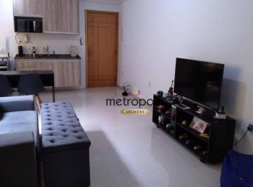 Sala · Apartamento com 2 dormitórios à venda, 50 m² por R$ 330.000,00 - Vila Camilópolis - Santo André/SP