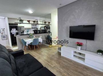 Sala dois ambientes  · Apartamento à venda, 94 m² por R$ 955.000,00 - Centro - São Bernardo do Campo/SP
