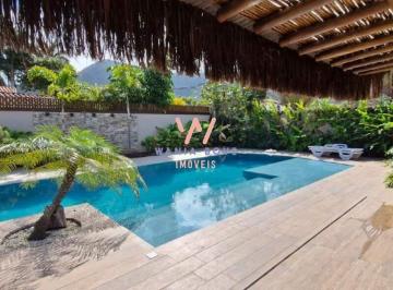 Casa · 400m² · 3 Quartos · 4 Vagas · Casa de Alto Padrão com 3 dormitórios à venda, 400m² por R$3.600.000 - Barequeçaba - São Sebastião/S