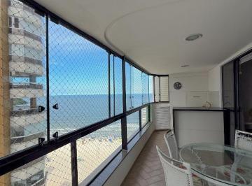 Apartamento · 140m² · 2 Quartos · 2 Vagas · PRÉDIO FRENTE MAR - APTO LATERAL - VISTA MAR - 3 DORMITÓRIOS - 2 VAGAS - LAZER COMPLETO - BAL. CAMBO