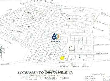 Terreno · 223m² · Lote de 222,81 m² à venda em Santa Helena (Iriri), Anchieta/ES