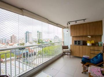 Apartamento · 115m² · 3 Quartos · 2 Vagas · Apartamento com 3 Dormitórios, Suíte, Closet e Varanda Gourmet em Localização Privilegiada de Santo 
