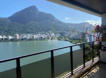 Casa · 280m² · 4 Quartos · 3 Vagas · Espetacular Cobertura Duplex | Vista Panorâmica para a Lagoa e Cristo | 4 Quartos (2 Suítes) | 3 Vag