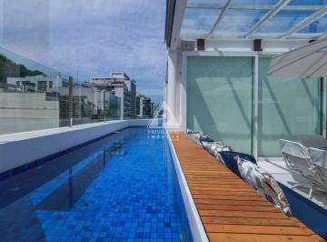 COBERTURA LAGOA · Cobertura duplex à venda na Lagoa, 4 suítes, varanda, área externa com piscina, 4 vagas na escritura