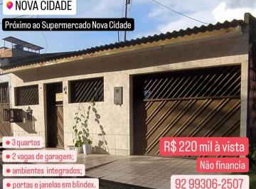Casa de 3 quartos, Manaus · Casa no Conj Nova Cidade com 3 quartos