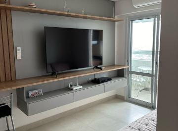 Apartamento de 1 quarto, Praia Grande · Apartamento novo vila tupi de um dormitório com duas vagas