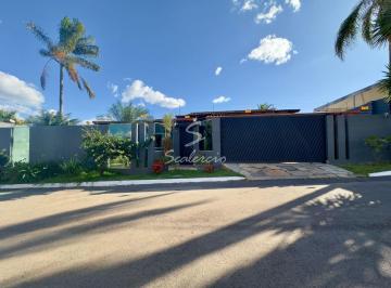FACHADA CASA · Casa térrea 480m², lote 691m², 5 quartos (4 suítes), Vereda da Cruz, SHA .