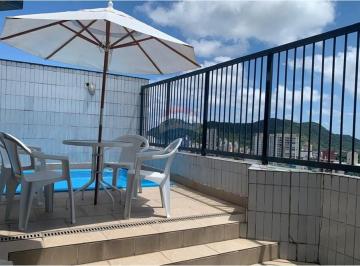 Apartamento · 175m² · 3 Quartos · Cobertura à venda Guarujá - 3 dormitórios com piscina e churrasqueira - Astúrias