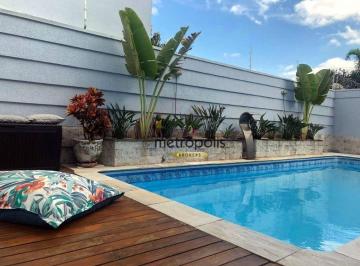Piscina · Sobrado à venda, 405 m² por R$ 3.601.000,00 - Jardim São Caetano - São Caetano do Sul/SP