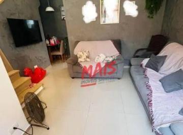 cdcc458b644ee794b52a014c3b3b686fbab19324 · Sobrado com 2 dormitórios à venda, 90 m² - Macuco - Santos/SP