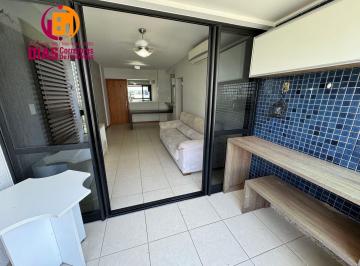 Apartamento · 51m² · 1 Quarto · 1 Vaga · Alugo Apartamento de 1/4 mobiliado no alphaville I com 01 vaga coberta e total infraestrura - Alphav