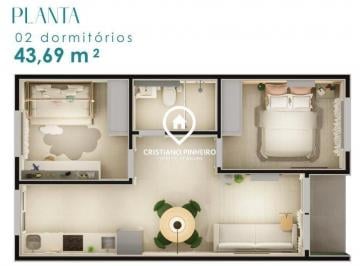 Casa · 43m² · 2 Quartos · Casa com 2 dormitórios à venda no bairro Itatiaia - Gravataí/RS