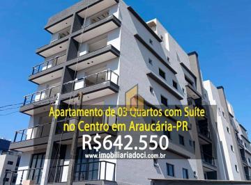 3dc18b7183103817ae413d01d1131c674bdce37d · Apartamento de 03 Quartos com Suíte no Centro em Araucária-PR - A venda por R$642.550,00 - Entreg