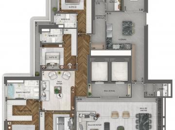 Apartamento de 4 quartos, São Paulo · Vista Cyrela Venezia/na planta chaves 07/2029 =Thiago Bovolon Direto Construtora