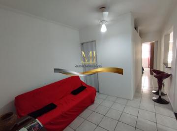 Foto 01 · Apartamento Ponta da Praia, 2 quartos, sala, cozinha, banheiro e vaga coletiva, próximo a praia apen
