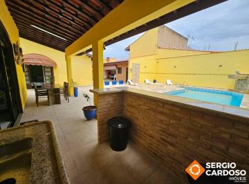 Casa · 103m² · 6 Quartos · 6 Vagas · CASA JD SUARAO 150M DO MAR! 2 CASAS + EDÍCULA TERRENO 600M² - ITANHAEM/SP